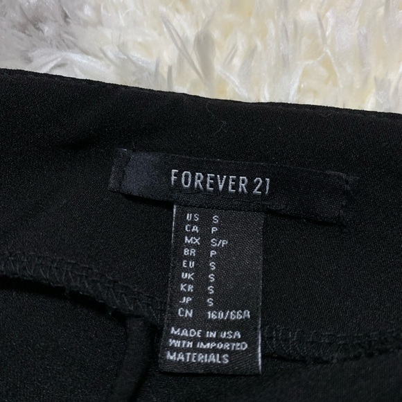 Forever 21 Wide Leg Black Dressy Pants - Picture 6 of 6